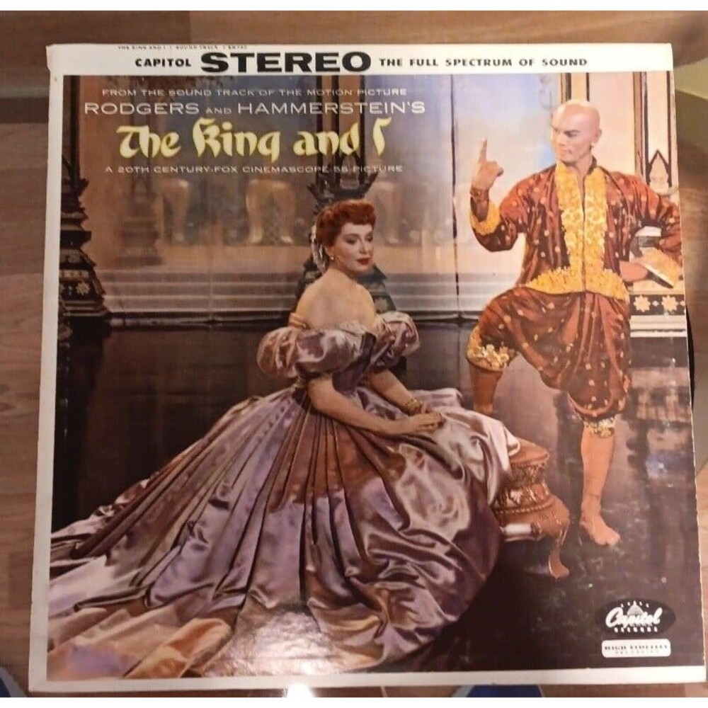 The King And I Stereo Orig Motion Picture Soundtrack Audio Vinyl 33 Record SW740